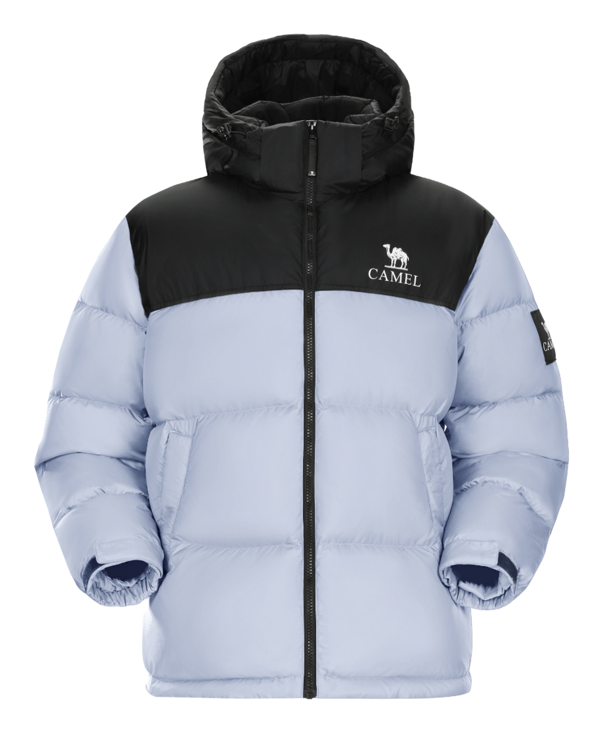 CAMEL Warm Fleece Collection Down Jacket Unisex  vjsneaker.com