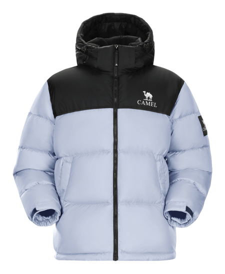 CAMEL Warm Fleece Collection Down Jacket Unisex  vjsneaker.com