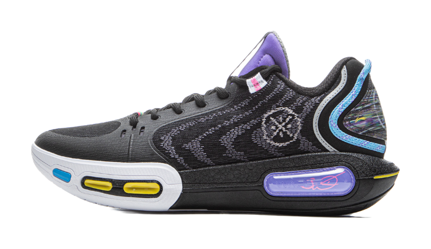 Li-Ning Wade Shadow 7 "Team No Sleep" ABPV011-4 - Dwyane Wade Basketball Shoe Unisex Black/Gray