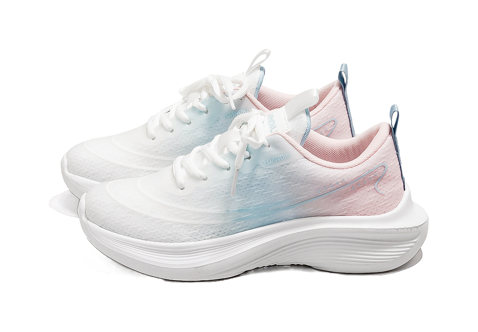 HUANQIU Running Shoes Women's Low top Pink Blue 