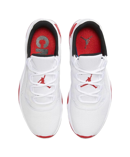 Jordan 11 CMFT Low White Varsity Red  vjsneaker.com