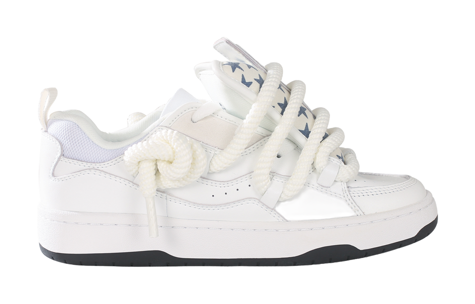Ollieskate ASSAULT 51001 - Skateboard Shoe Unisex White Blue