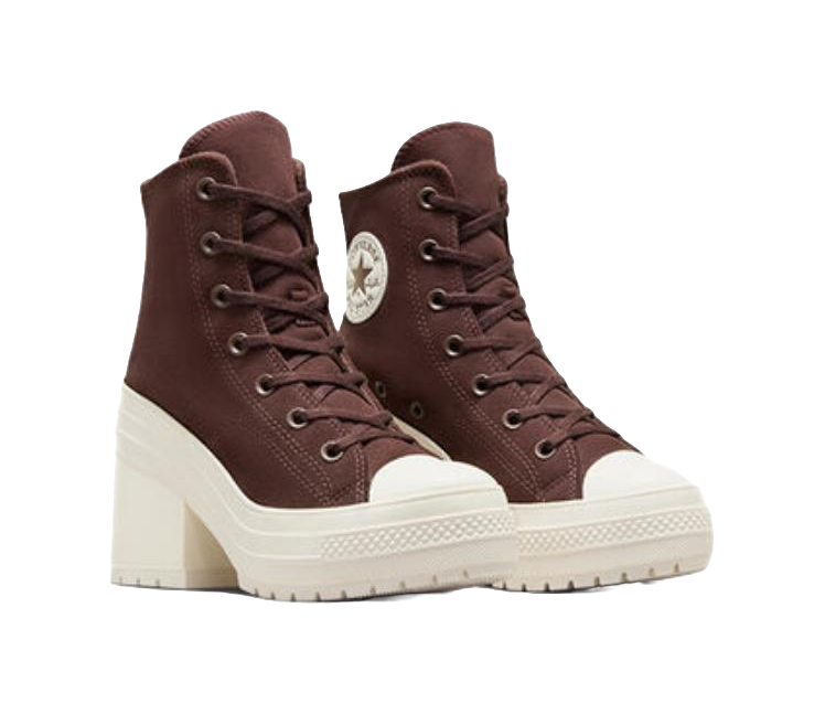 Converse Chuck 70 De Luxe Heel Suede Shoes Eternal Earth Womens  vjsneaker.com