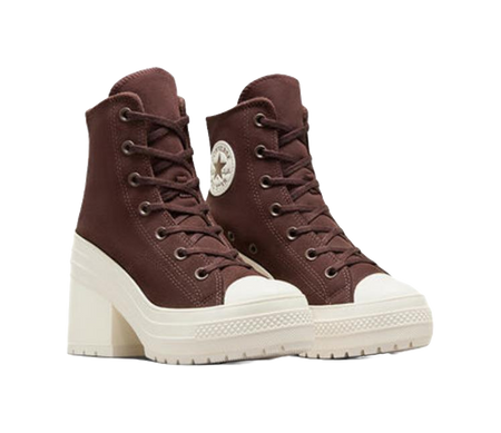 Converse Chuck 70 De Luxe Heel Suede Shoes Eternal Earth Womens  vjsneaker.com