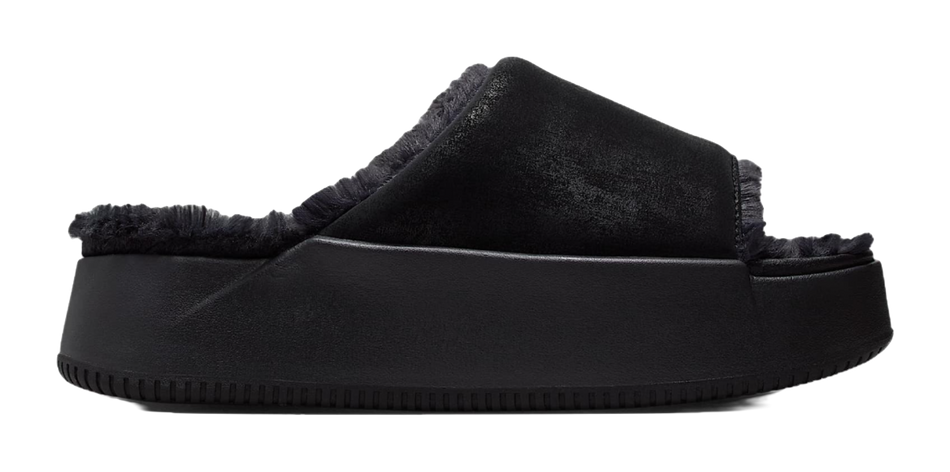 Nike Calm Slide Slippers Womens Black  vjsneaker.com