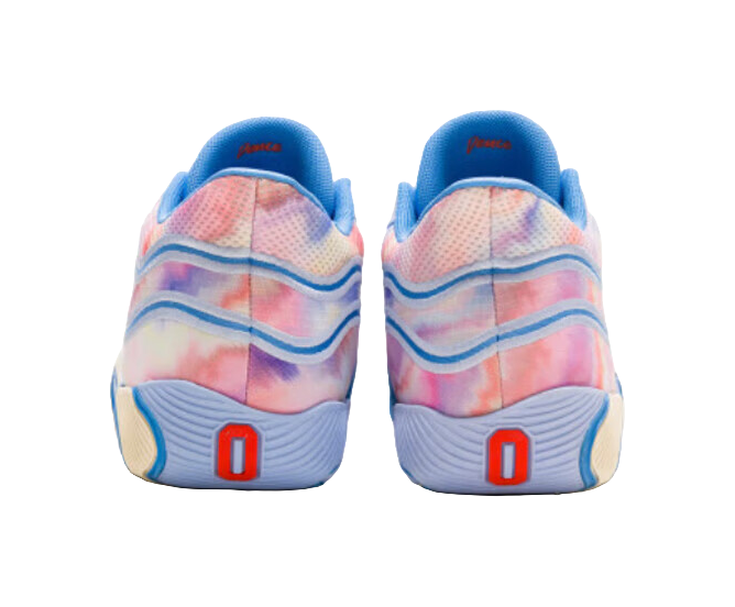 Jordan Tatum 3 Abrasion Resistant Mid top Childrens Basketball Shoes White Blue Teenagers  vjsneaker.com