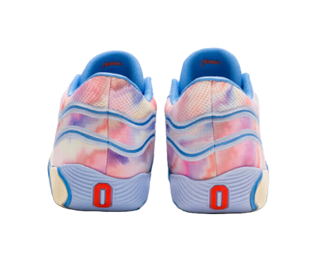 Jordan Tatum 3 Abrasion Resistant Mid top Childrens Basketball Shoes White Blue Teenagers  vjsneaker.com