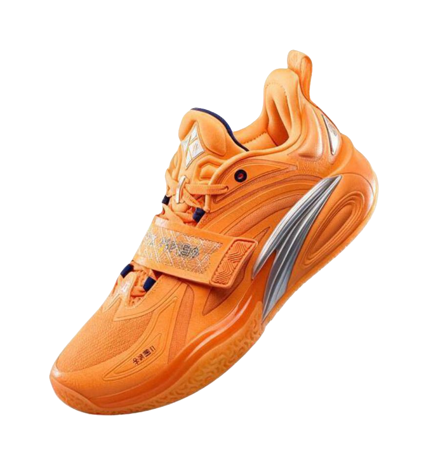 ANTA KAI 1 "Diamonds" 112711102S-1 - Low Basketball Shoe Unisex Neon Glaze Orange-1