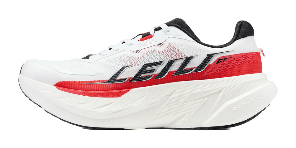 Qiaodan Leili 2 GT "Lilian" QDB02326-4275 - Running Shoe Unisex Pure White/Red