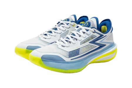 361° Speed BB Basketball Shoes Mens Low top 361 Degrees White/Numbers Blue  vjsneaker.com