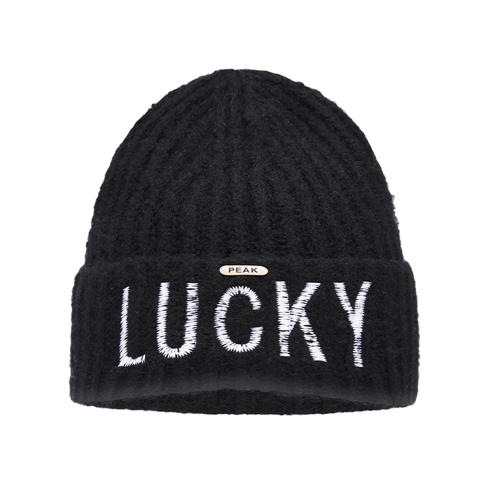 Peak Lucky Beanie Hat for Men and Women  vjsneaker.com