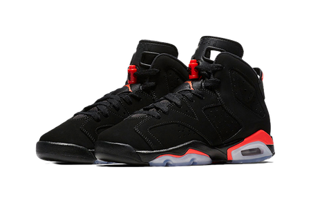 Jordan 6 Retro Black Infrared 2019 GS  vjsneaker.com