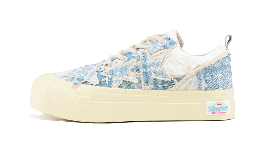 KAALIXTO Skateboard Shoes Unisex Low Top Blue