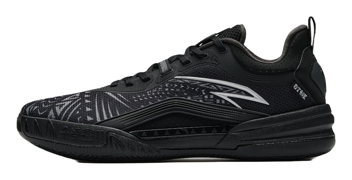 Anta KAI 1 TEAM "Black Warrior" 112541603R-6 - Kyrie Irving Basketball Shoe Unisex Black Gray