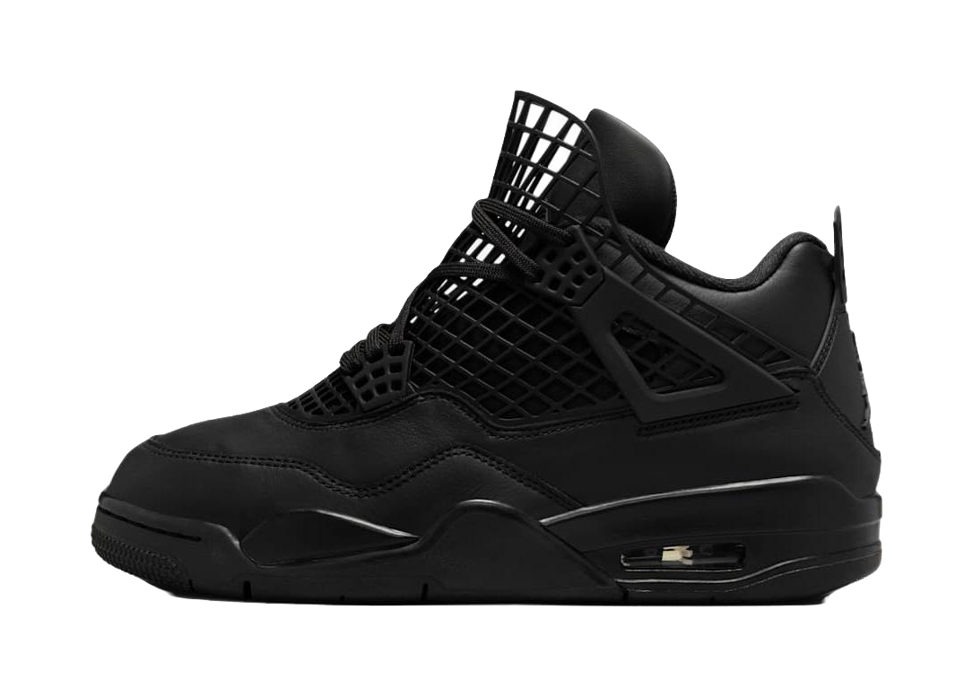 Jordan 4 Retro Net Black Womens  VJSNEAKER