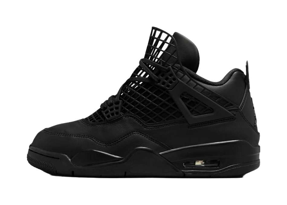 Jordan 4 Retro Net Black Womens  VJSNEAKER