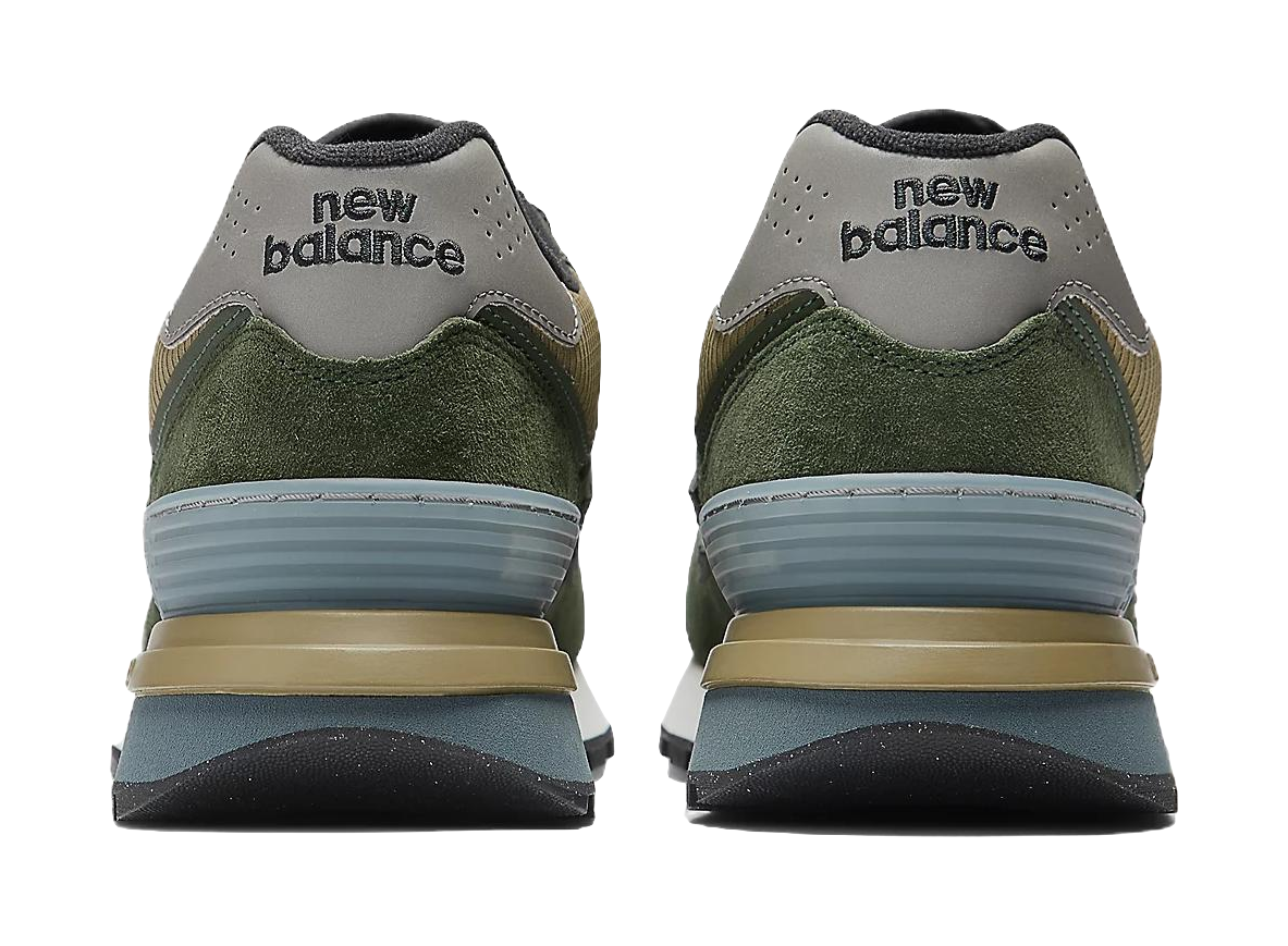 Stone Island X New Balance 574 Legacy Dark Green  vjsneaker.com