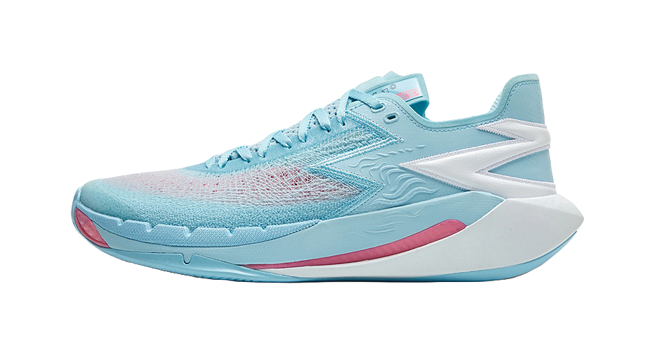 361° BIG3 7.0 Pro "Cirrus Blue / Bubble Gum Pink" 672631102F-11 - Basketball Shoe Unisex Blue Pink
