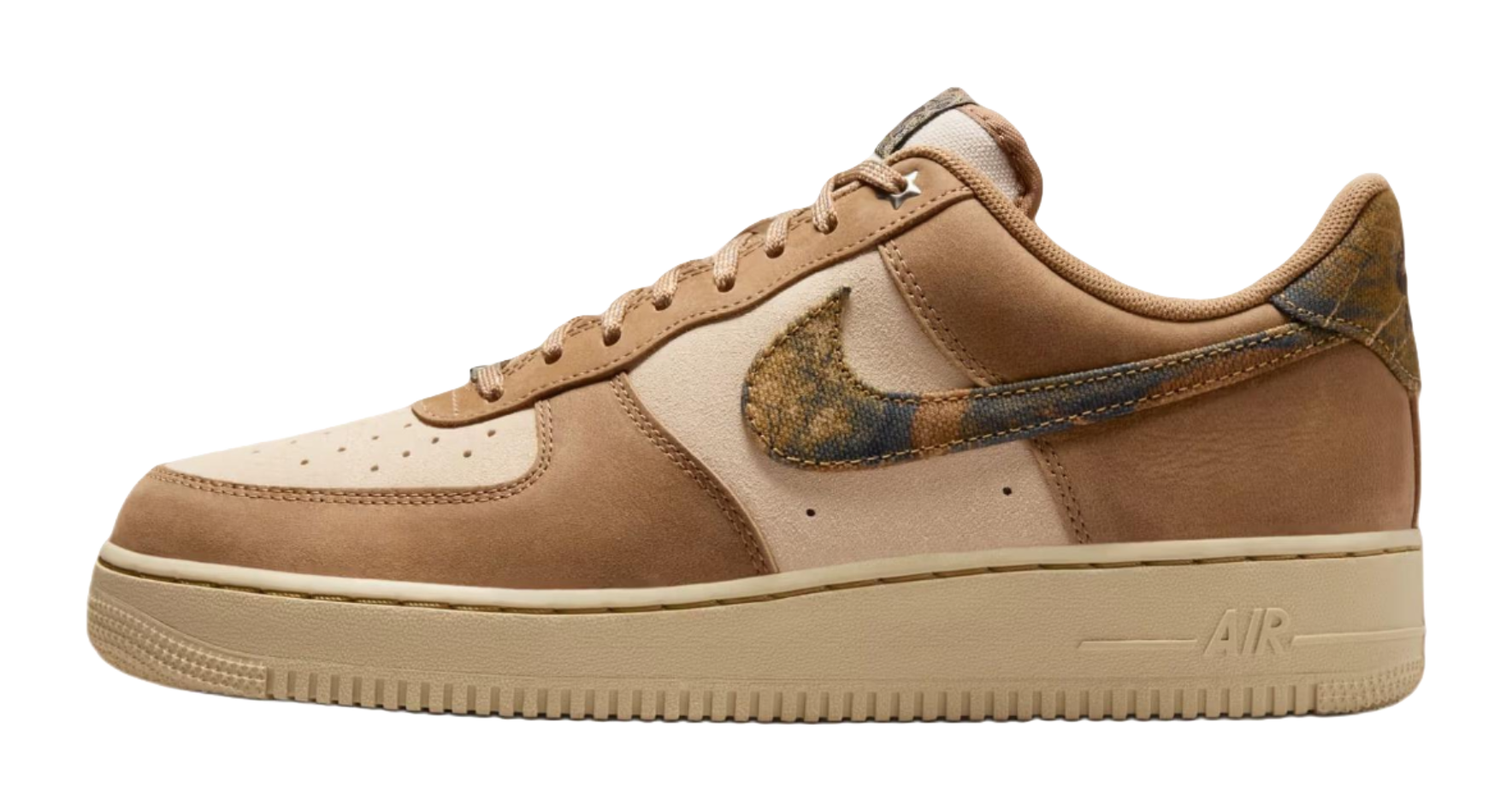 Nike Air Force 1 Low top Skateboard Shoes Unisex Brown  vjsneaker.com