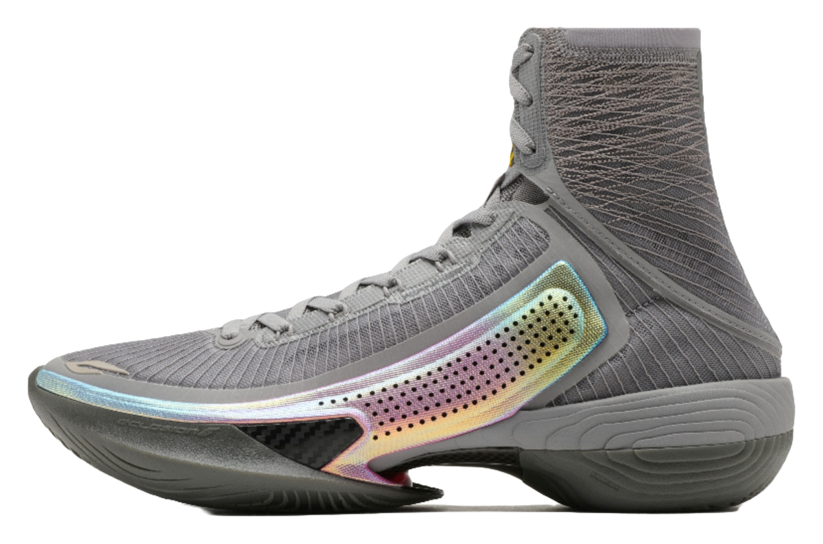 ANTA SV Eclosion Type 1 "Crystal Flash Butterfly" 112541101VS-1 - Basketball Shoe Unisex Gray Silver