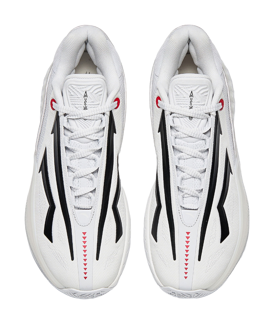 Anta KAI SPEED 2 Shock Absorbers Abrasion Resistant Slip Resistant Low top Basketball Shoes Mens Black White  VJSNEAKER