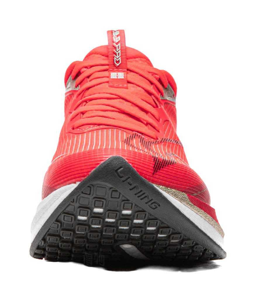 Li-Ning Red Hare 9 PRO "Fluorescent Red" ARPW002-34 - Running Shoe Unisex Red Gold