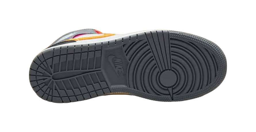 Air Jordan 1 Mid SE GS Multi-Color  vjsneaker.com