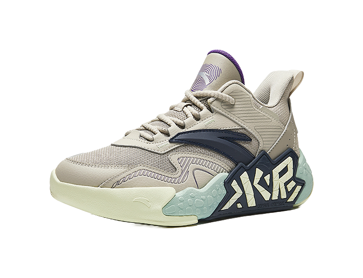 Antakids Cement Kryptonite Slip Resistant, Abrasion Resistant, Breathable Low Top Childrens Basketball Shoes  VJSNEAKER