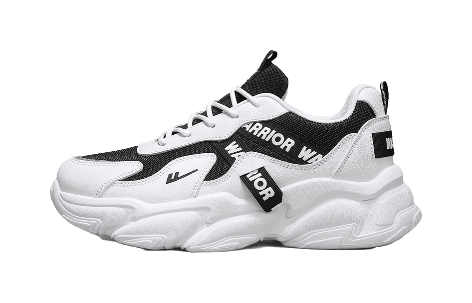 Warrior Cushioning And Breathable High top Chunky Sneakers Men's 