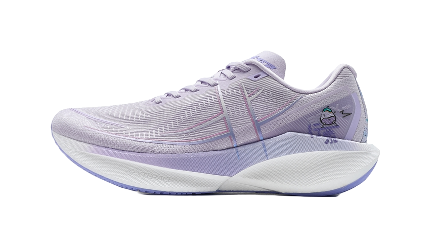 XTEP 360X 2.0 Anti Slip And Wear Resistant Rebound Low Top Carbon Plate Training Casual Running Shoes Men's Blue Purple 