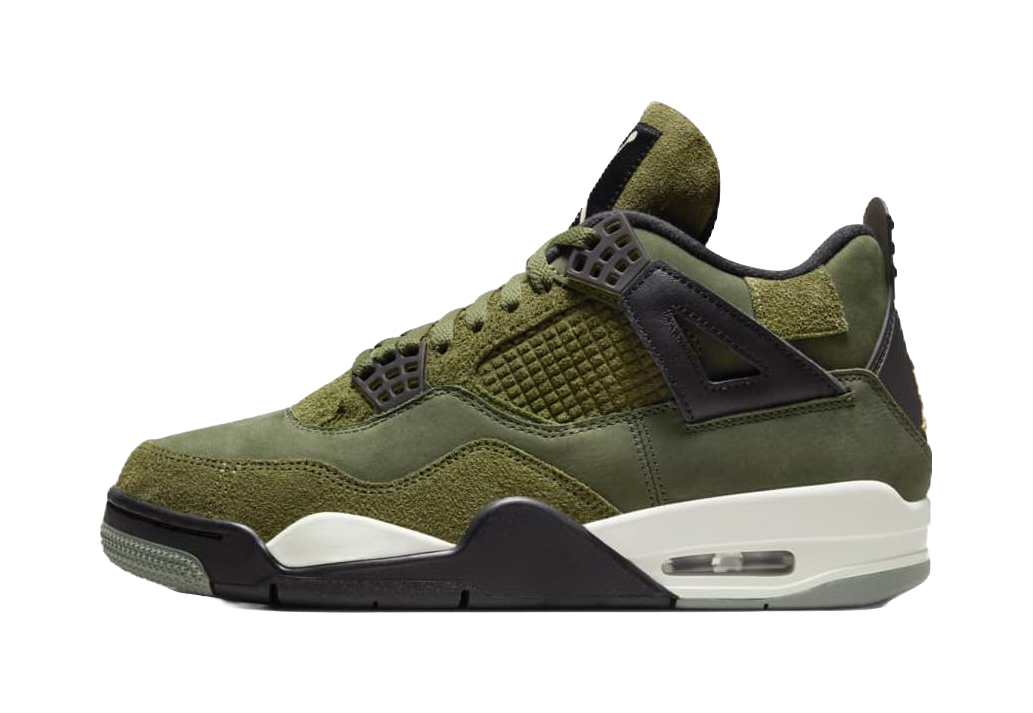 Jordan 4 Retro Se Craft Medium Olive  VJSNEAKER