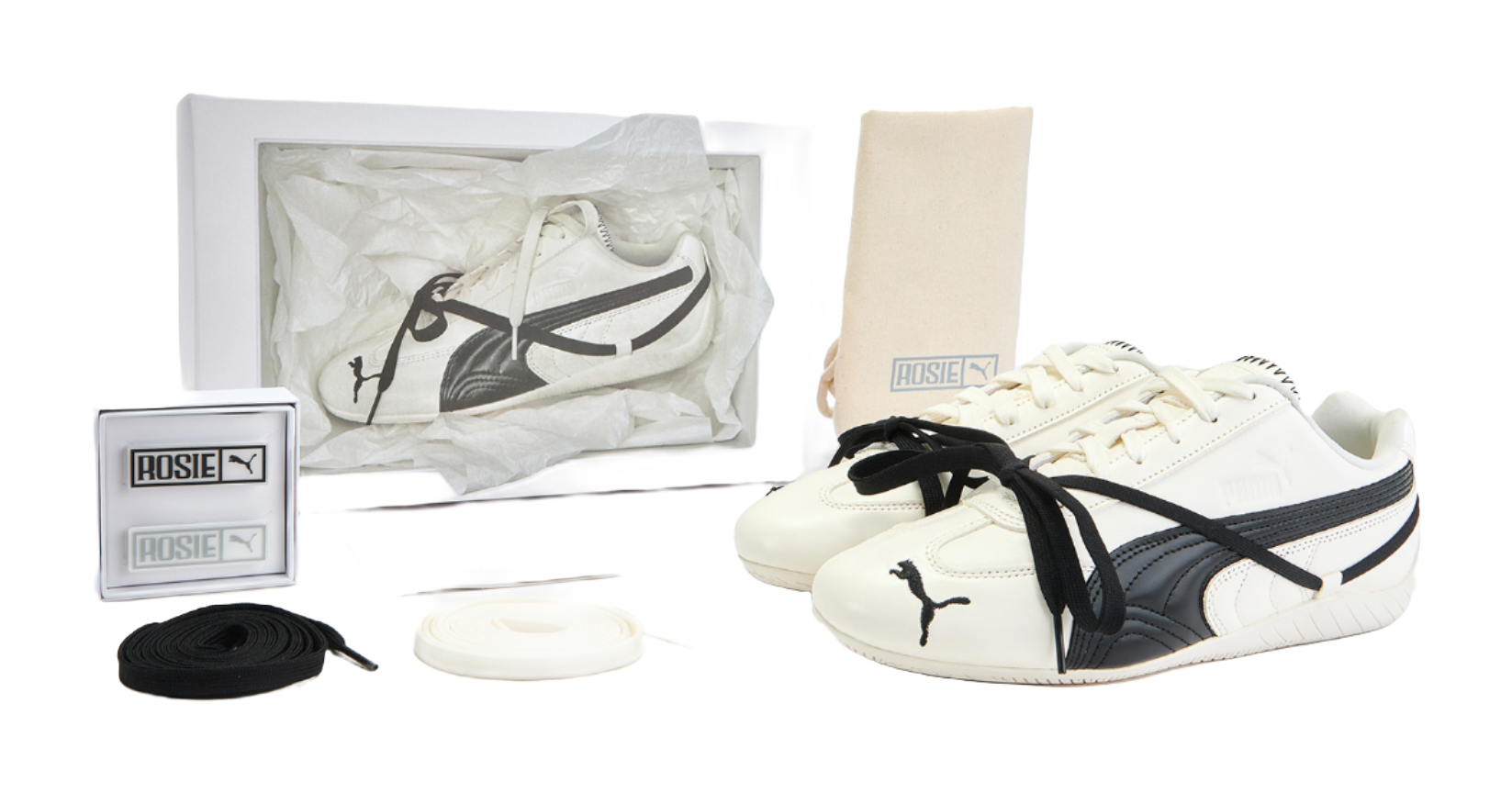 Rose x PUMA Speedcat Casual Shoes Womens White  vjsneaker.com