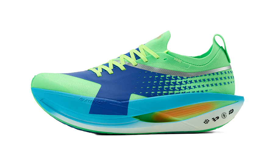XTEP 160X 8.0 ULTRA "Green" 974319110092-11 - Carbon Plate Running Shoe Unisex Green