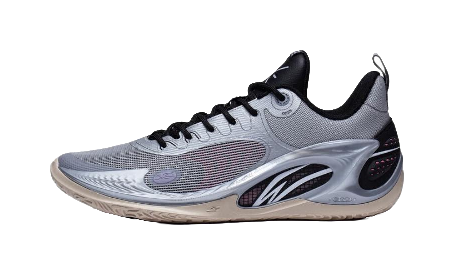 LiNing Wade 808 3 Anti-Slip Wear-Resistant Low-Top Basketball Shoes Mens Black Gray  VJSNEAKER