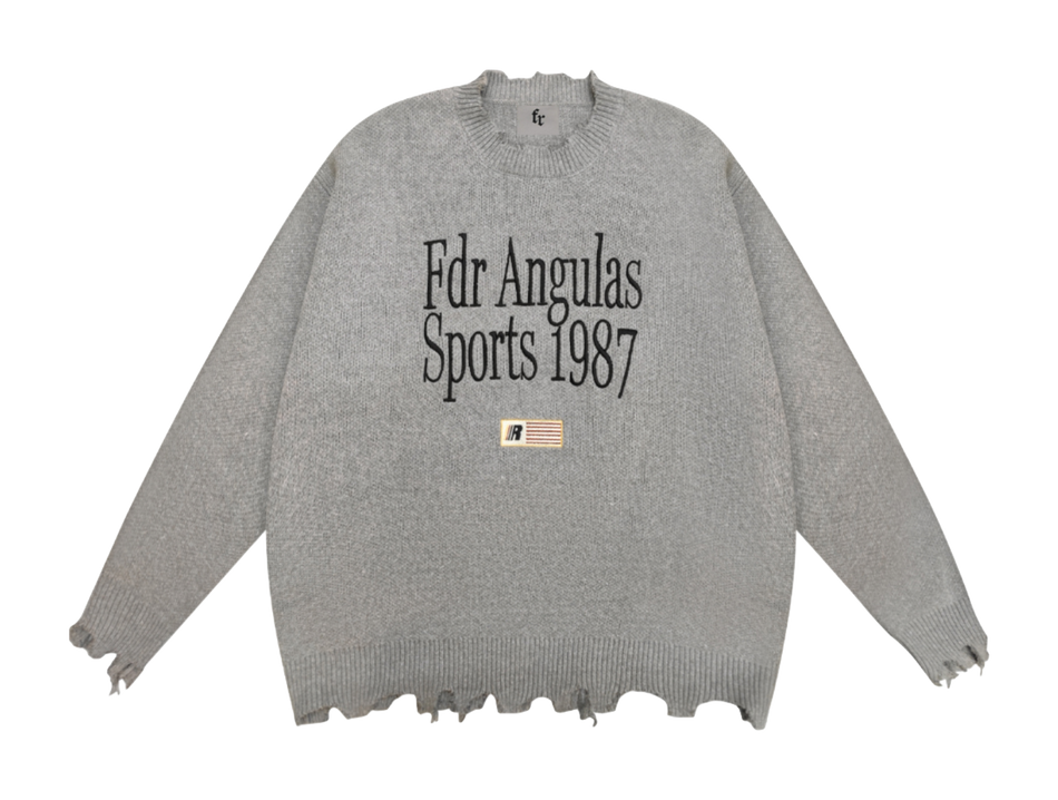 FDR Knitwear Unisex Crew Neck Moderate Others  VJSNEAKER