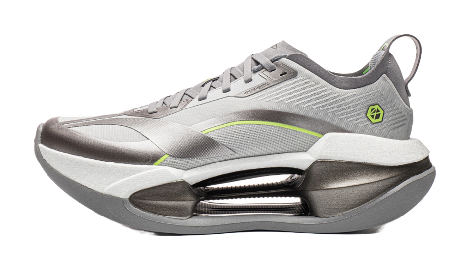 Li-Ning Shadow 4 Essential "Stone Gray/Base Station Silver" ARRW007-20 - Running Shoe Unisex Silver