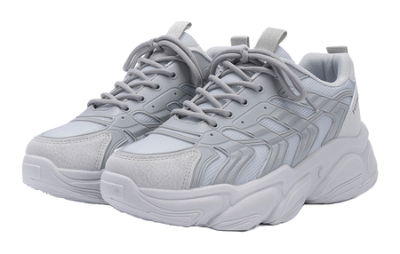 HUANQIU Slip Resistant Coverage, Lightweight, Height Increasing Low top Chunky Sneakers Mens Black  vjsneaker.com