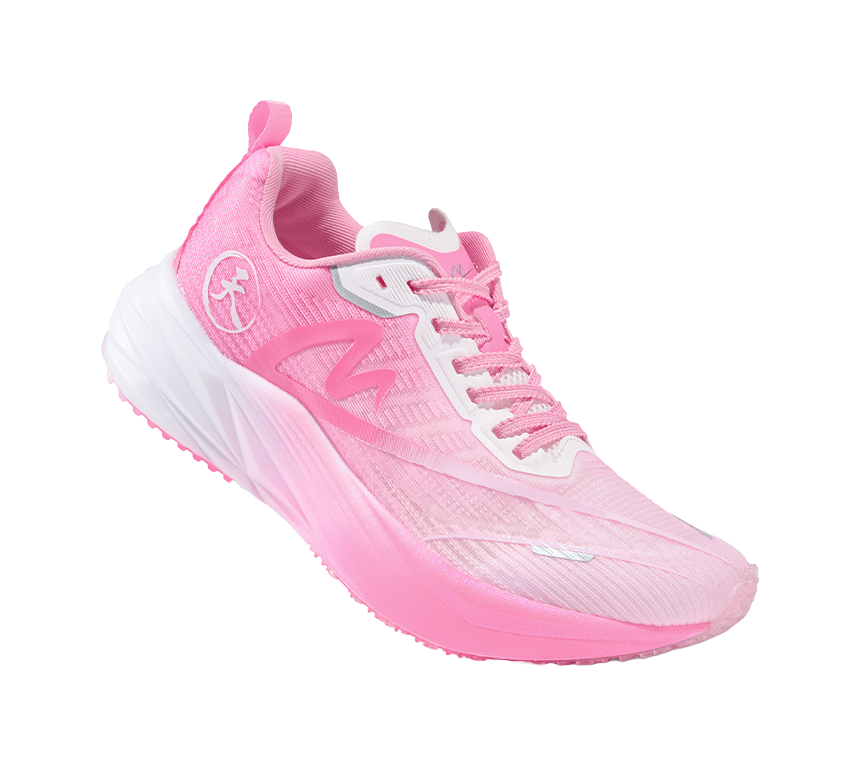Sonic Cat Anti-Slip Wear-Resistant Low-Top Supercritical Training Running Shoes Unisex Pink 