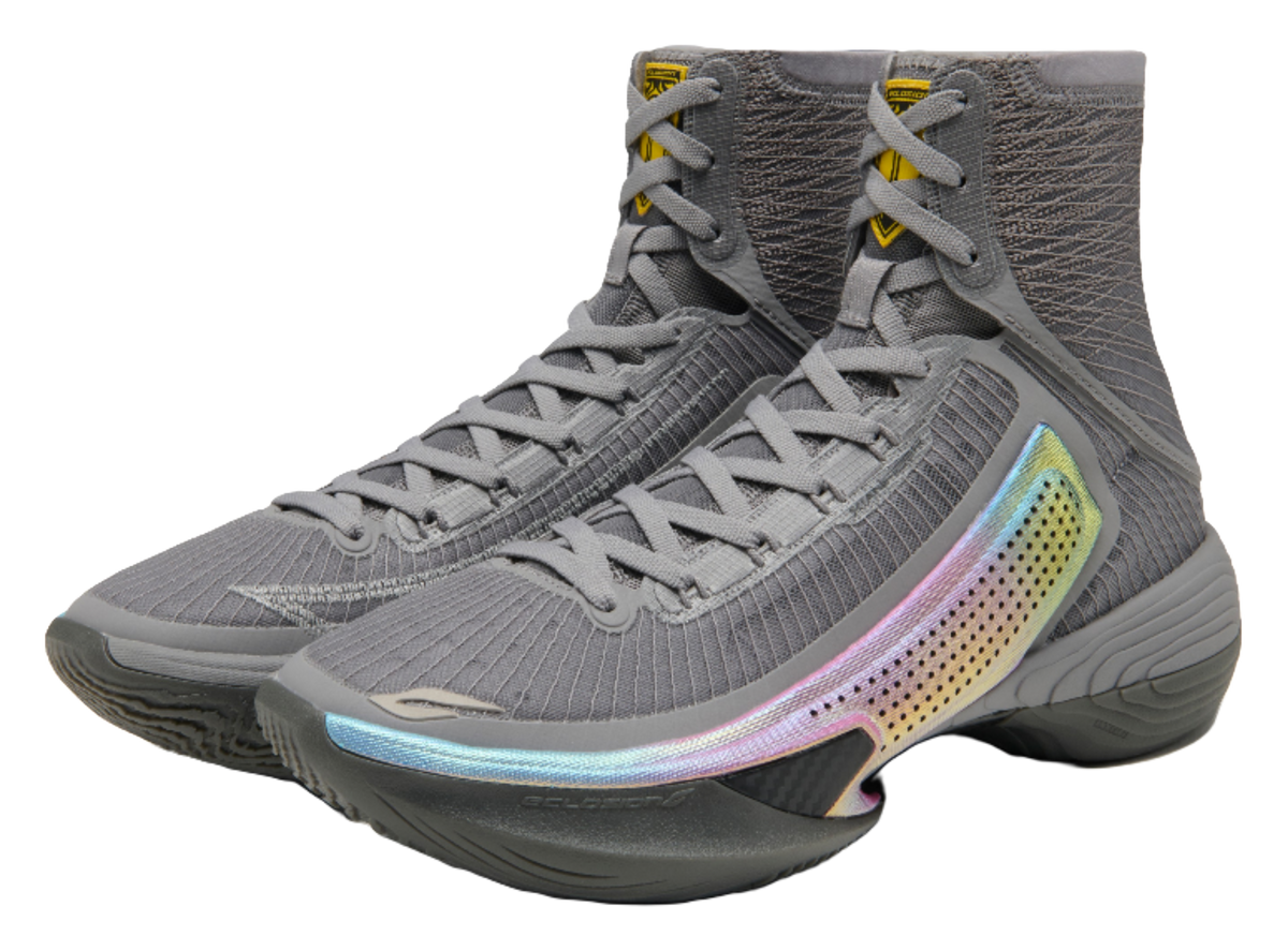ANTA SV Eclosion Type 1 "Crystal Flash Butterfly" 112541101VS-1 - Basketball Shoe Unisex Gray Silver