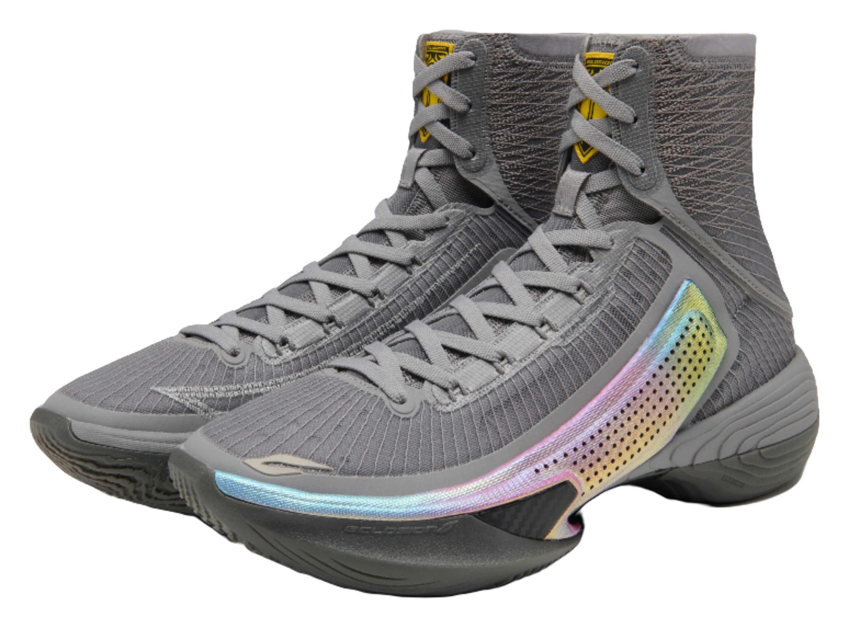 ANTA SV Eclosion Type 1 "Crystal Flash Butterfly" 112541101VS-1 - Basketball Shoe Unisex Gray Silver
