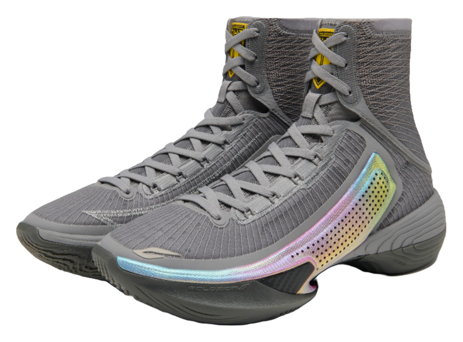 ANTA SV Eclosion Type 1 "Crystal Flash Butterfly" 112541101VS-1 - Basketball Shoe Unisex Gray Silver