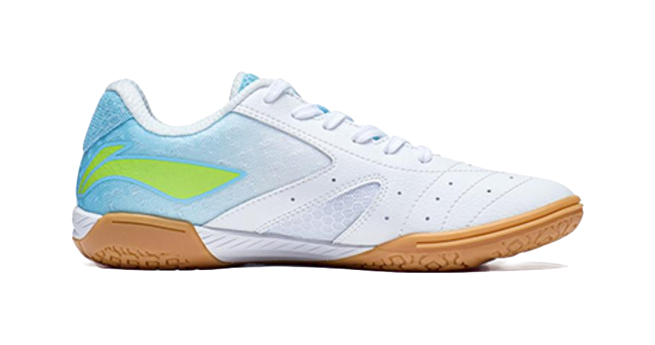Li-Ning Champion Professional "White Blue" APPS001-6 - Table Tennis Shoe Unisex White Blue