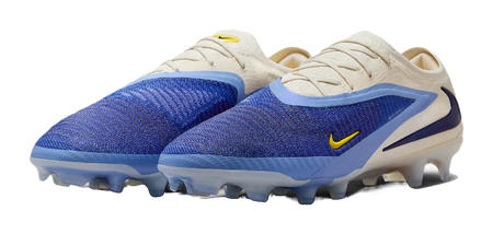 Nike Abrasion Resistant Soccer Shoes Mens White Blue  vjsneaker.com