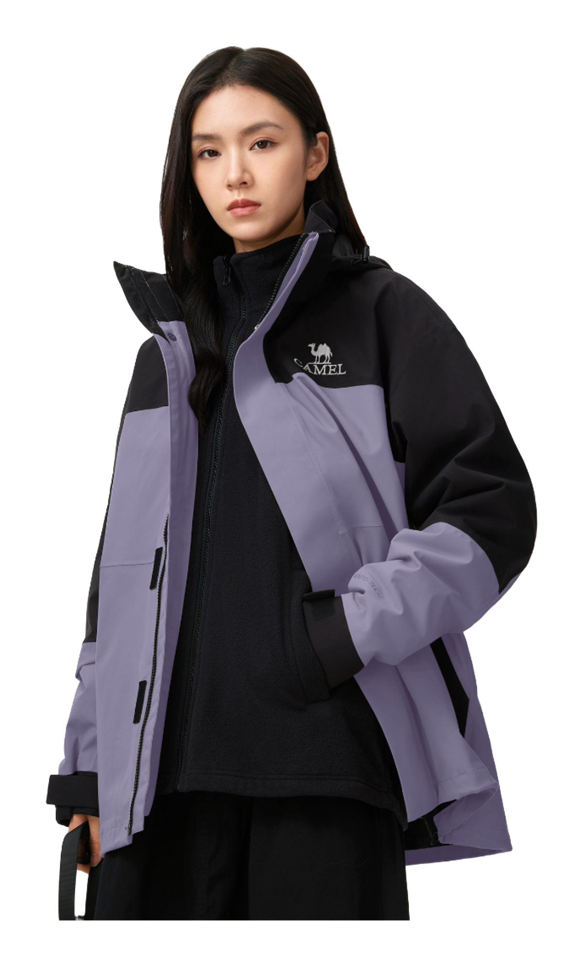 CAMEL Hiking Outdoor Adventure Waterproof, Windproof, Breathable, Abrasion Resistant, Thermal Windbreaker Jacket Unisex  vjsneaker.com