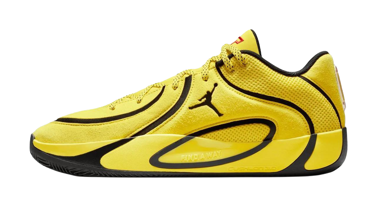 Jordan Tatum 4 PF “Yellow Black”  vjsneaker.com