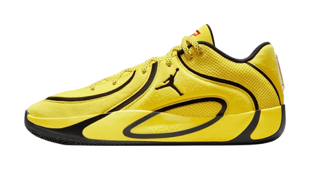 Jordan Tatum 4 PF “Yellow Black”  vjsneaker.com