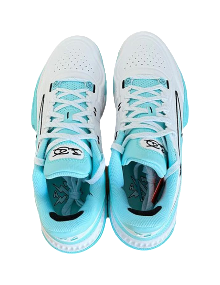 Li-Ning Wade Flash "Generation Z" Blue/White - Basketball Shoes Men White Blue  VJSNEAKER