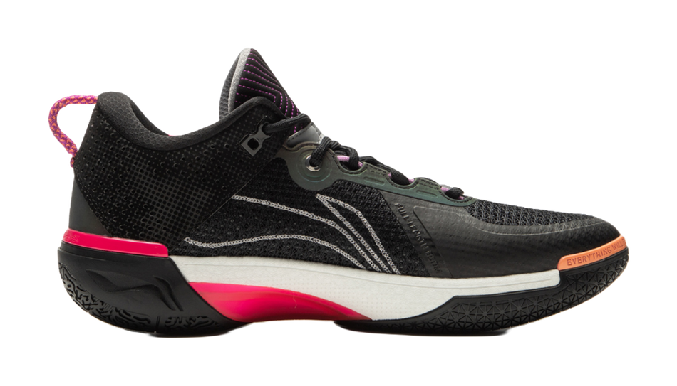 LiNing Wode Phantom 6 Cushioning Anti-Slip And Wear-Resistant Lightweight Rebound Low-Top Basketball Shoes Mens Black  VJSNEAKER