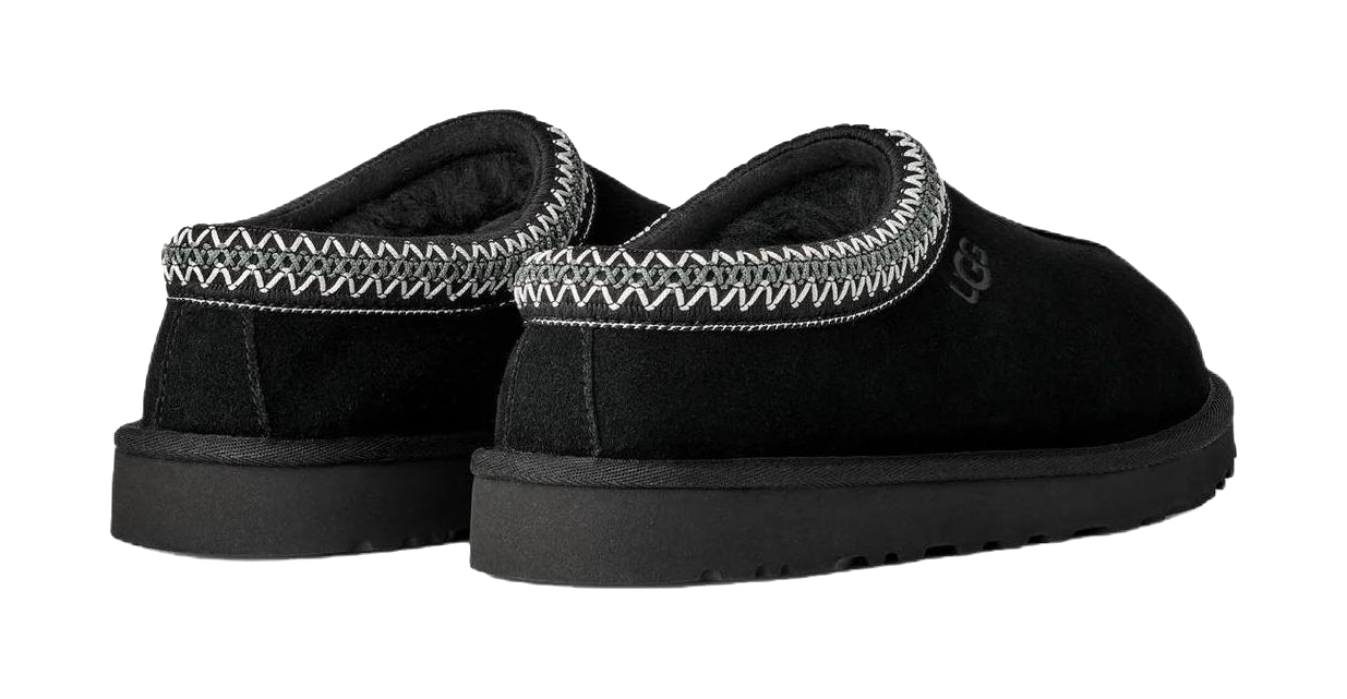 UGG Tasman II EVA Abrasion Resistant Closed Toe Slippers Mens Black  vjsneaker.com