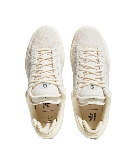 Adidas Originals x Bad Bunny Campus Cream sneakers  vjsneaker.com